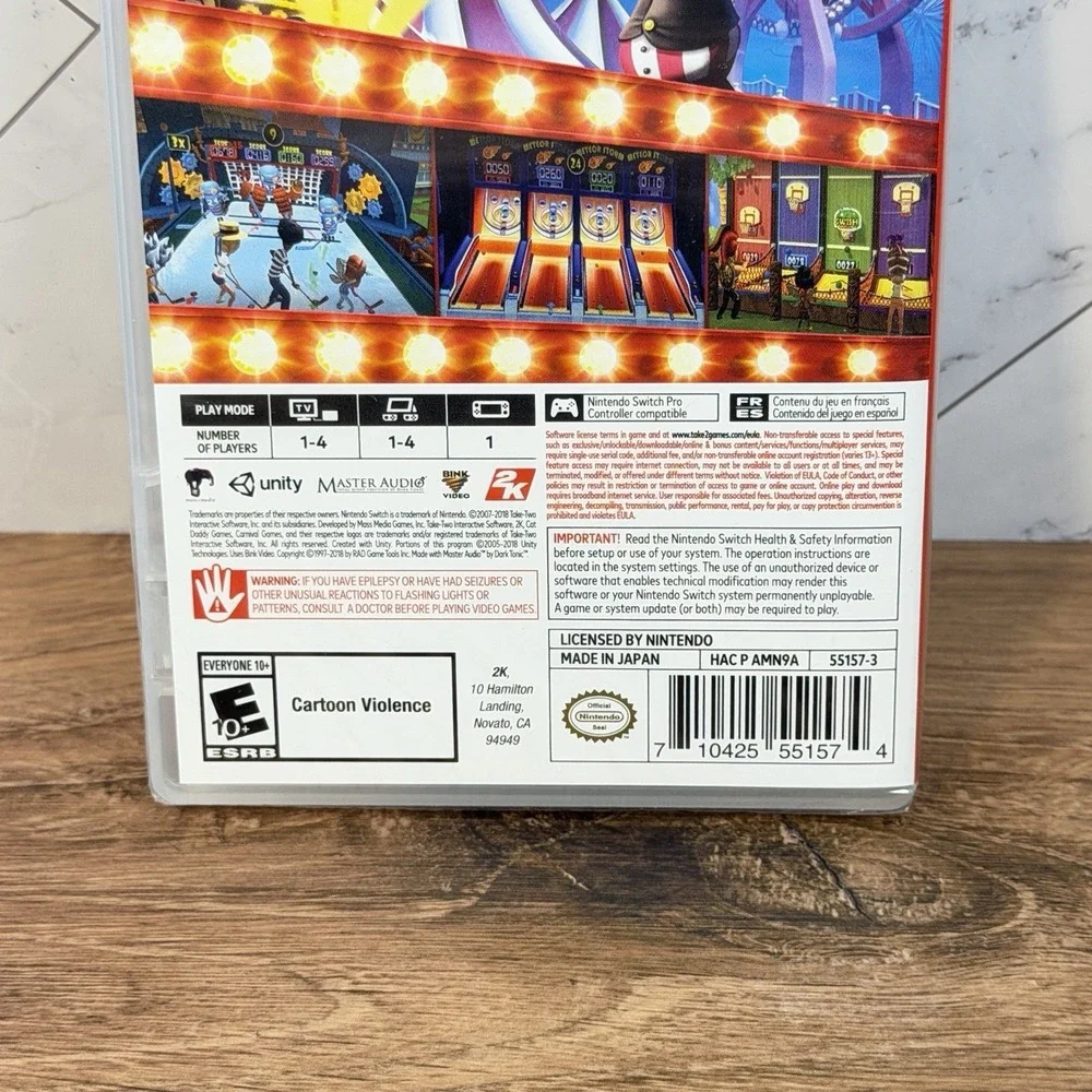 Nintendo carnival games